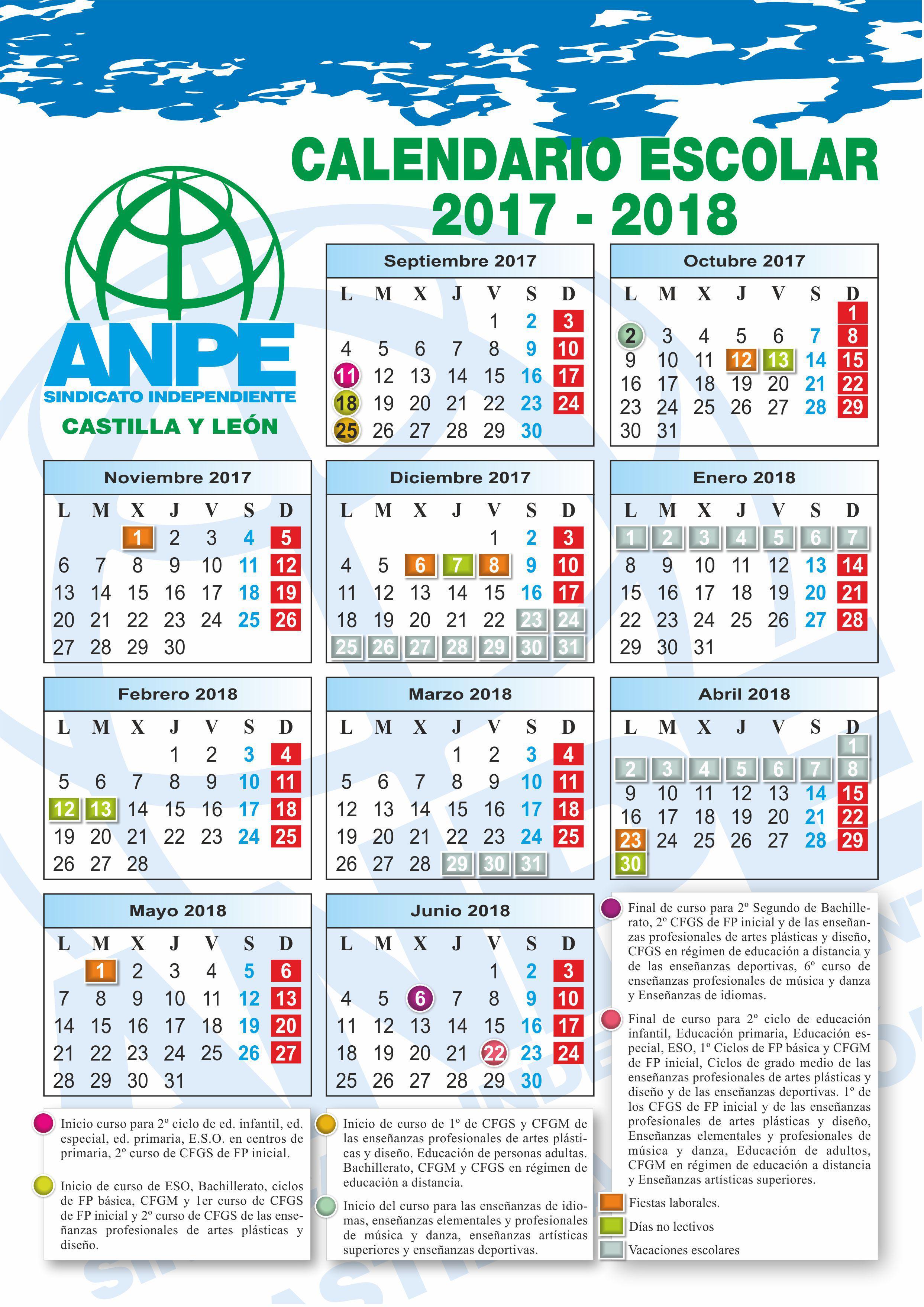 calendario anpe 2017-2018